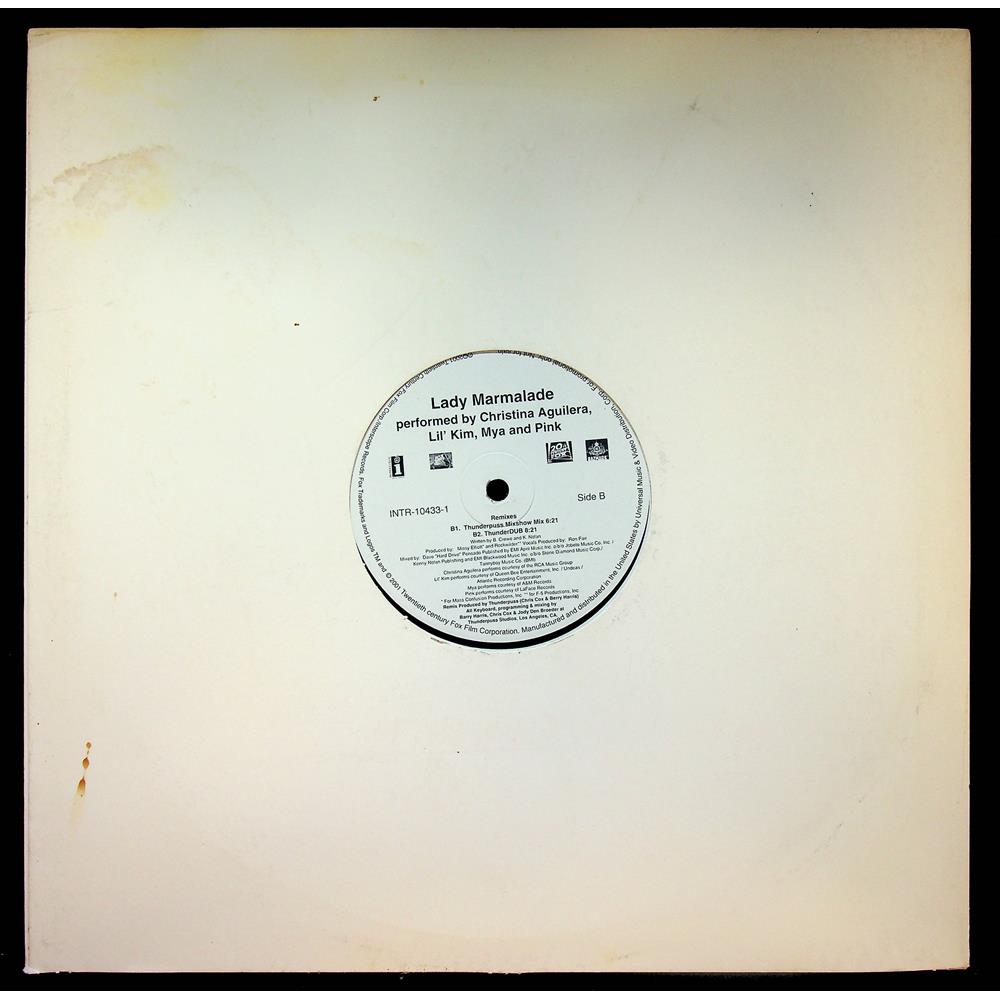 EBOND Christina Aguilera - Lady Marmalade (Thunderpuss Mixes) Vinile V054021