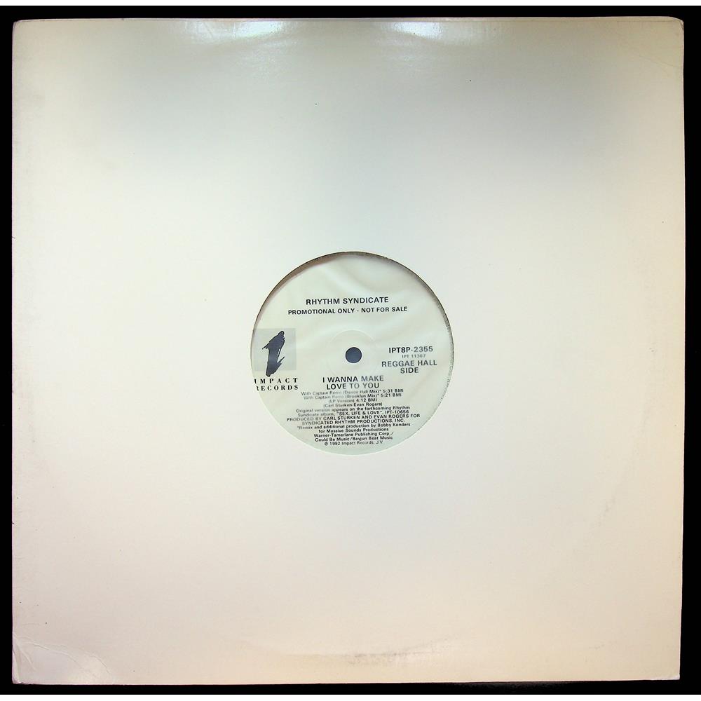 EBOND Rhythm Syndicate - I Wanna Make Love To You - promo Vinile V054053