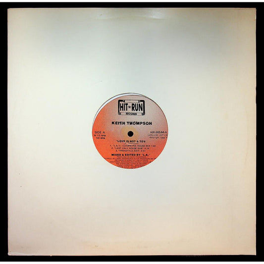 EBOND Keith Thompson - Love Is Not A Toy Vinile V054056