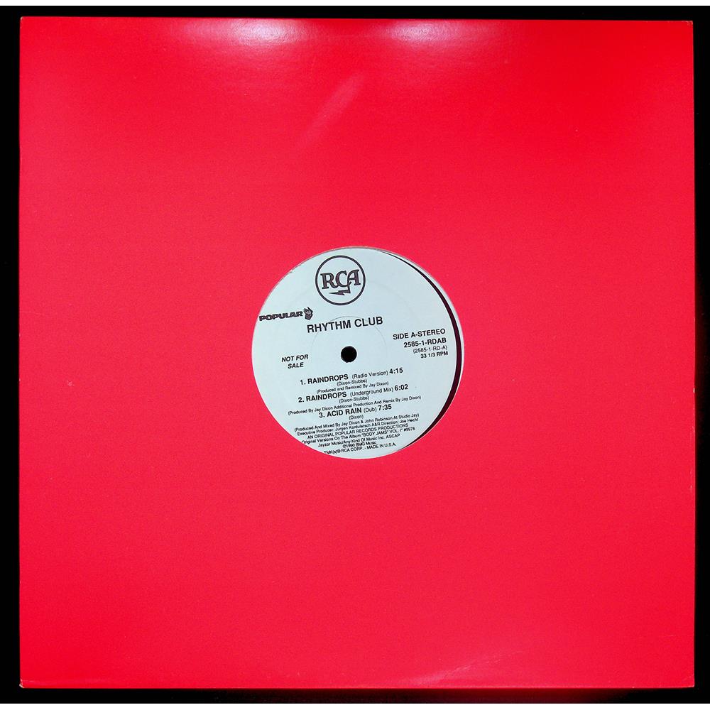 EBOND Rhythm Club - Raindrops - promo Vinile V054059