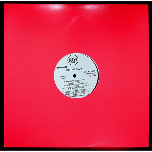 EBOND Rhythm Club - Raindrops - promo Vinile V054059