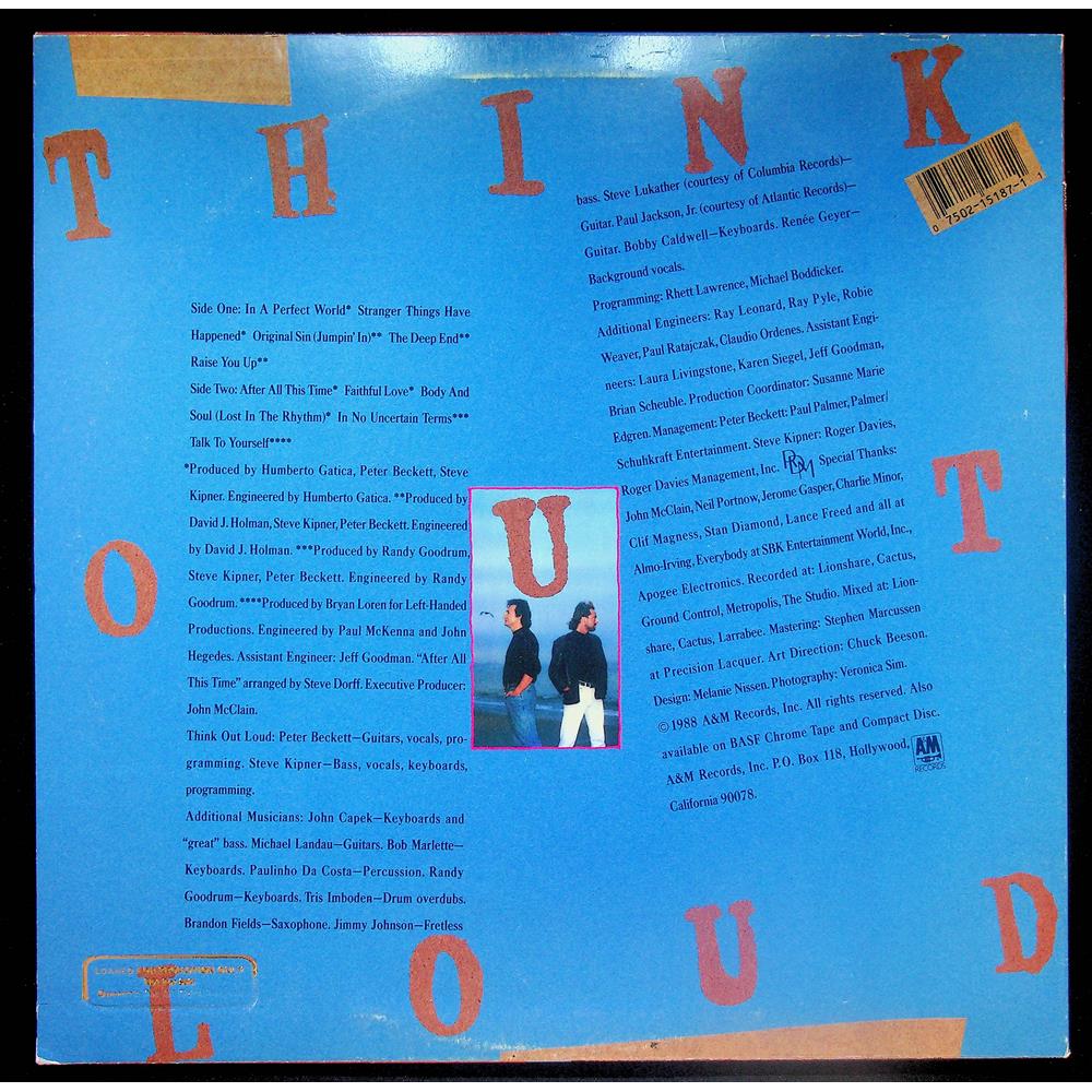 EBOND Think Out Loud - Think Out Loud Vinile V054094
