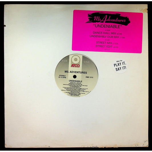 EBOND Ms. Adventures - Undeniable Vinile V054114