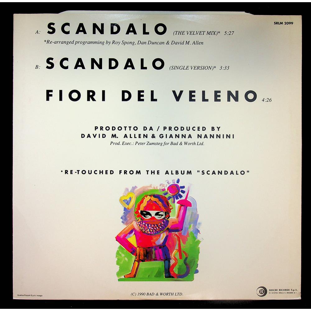 EBOND Gianna Nannini - Scandalo Vinile V054124