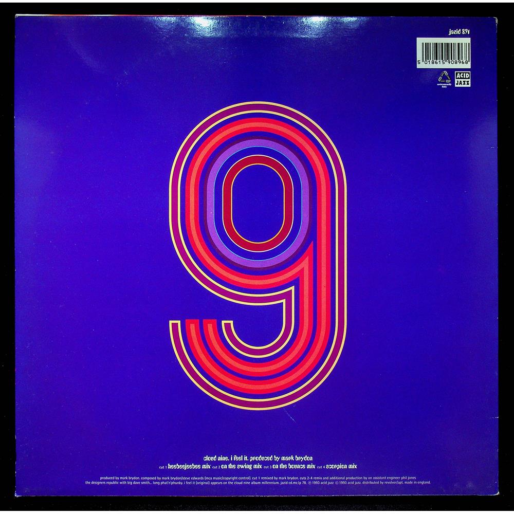 EBOND Cloud 9 - I Feel It Vinile V055025