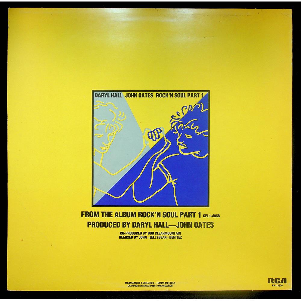 EBOND Daryl Hall - John Oates - Say It Isn't So / Kiss On My List Vinile V055054
