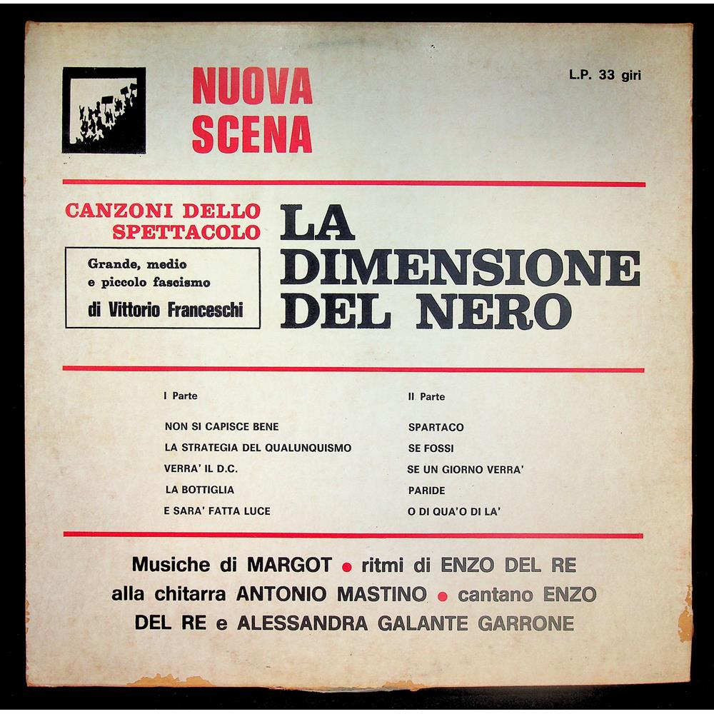 EBOND Nuova Scena - La Dimensione Del Nero Vinile V055092