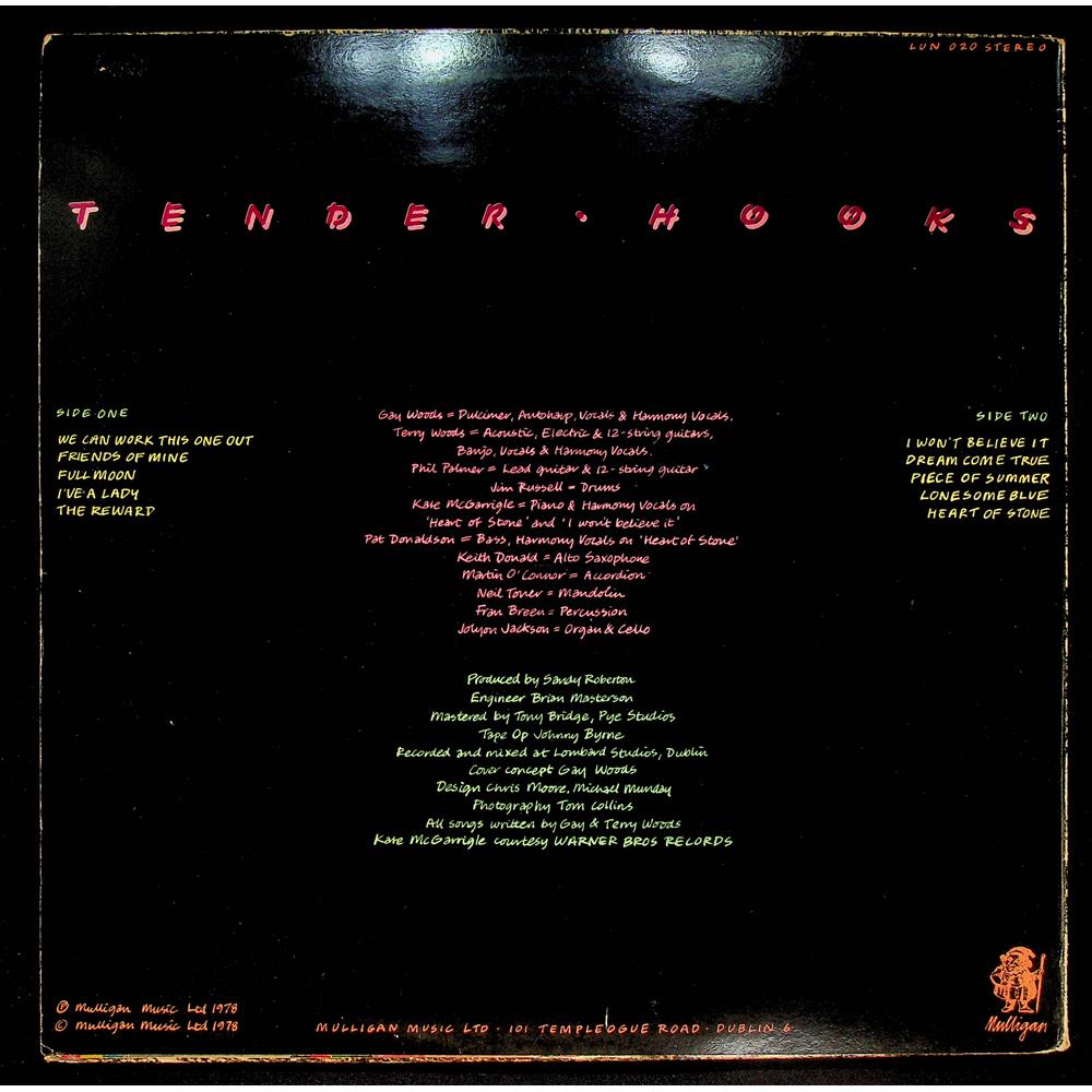 EBOND Gay And Terry Woods - Tender Hooks Vinile V055099