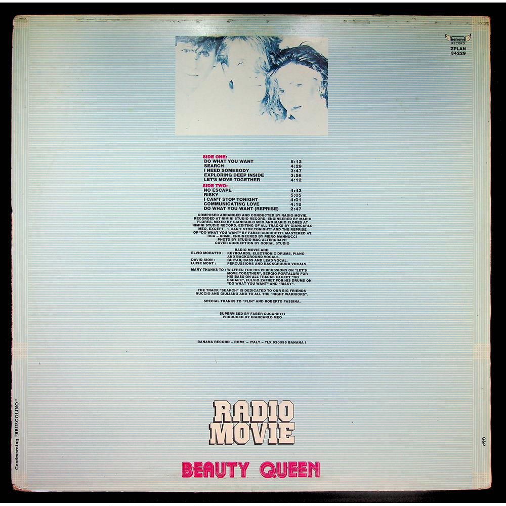 EBOND Radio Movie - Beauty Queen Vinile V055101