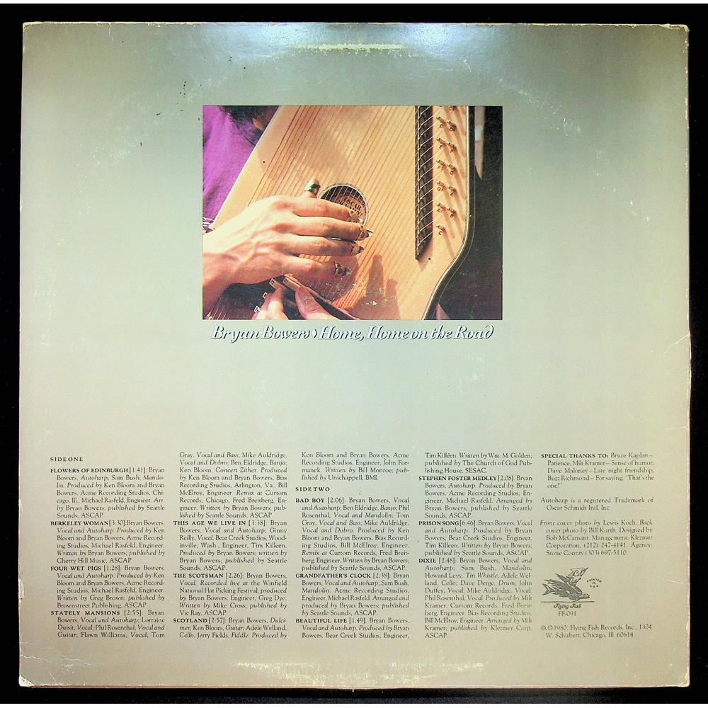 EBOND Bryan Bowers - Home, Home On The Road Vinile V055116