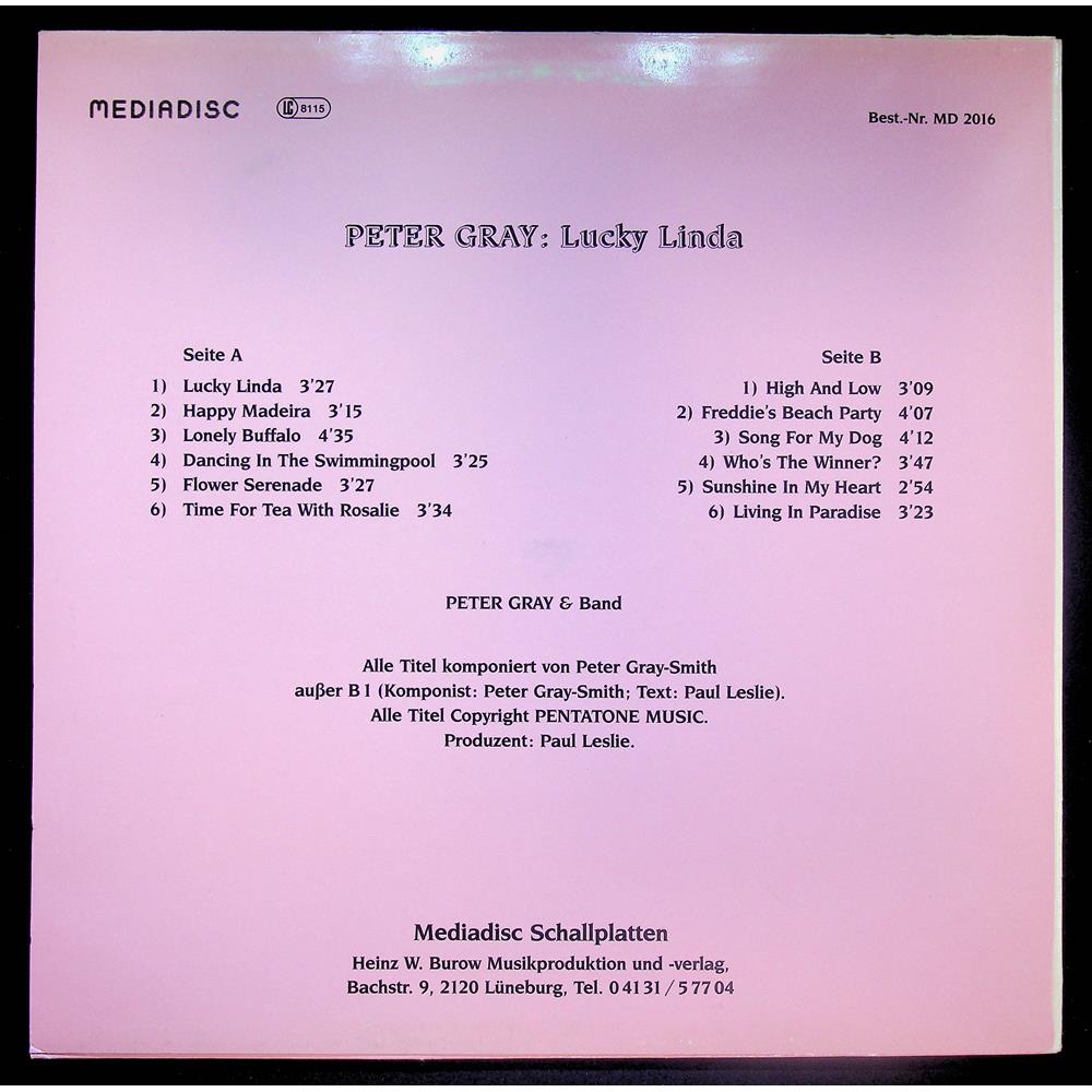 EBOND Peter Gray - Lucky Linda Vinile V055124