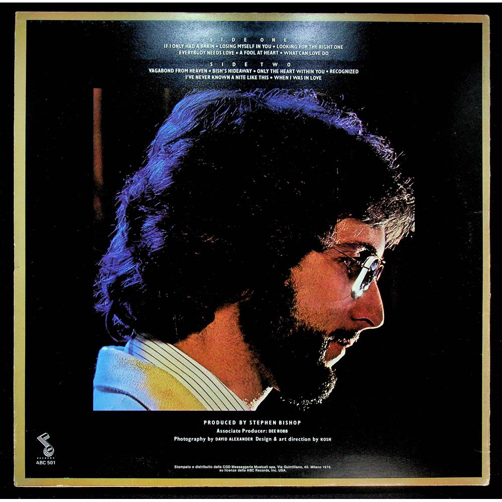 EBOND Stephen Bishop - Bish Vinile V055133