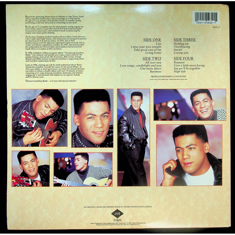 EBOND Jonathan Butler - Jonathan Butler Vinile V055149