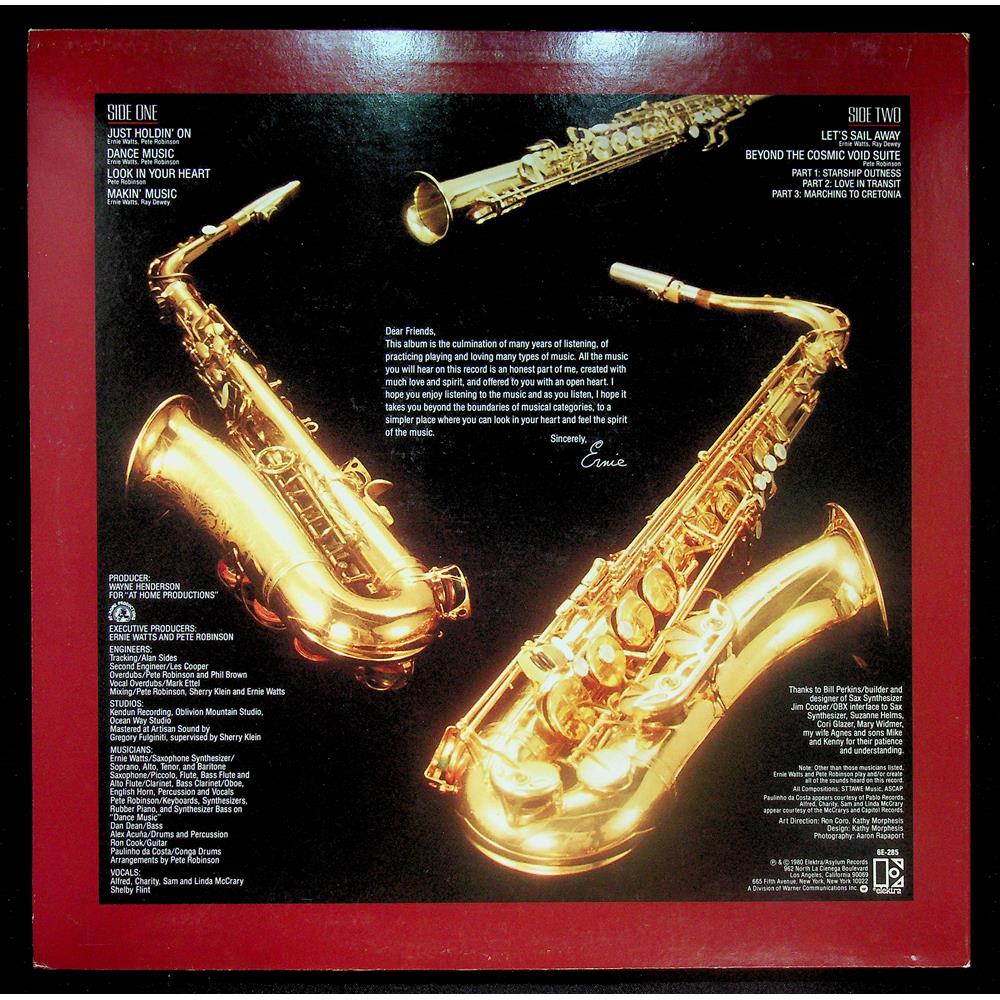 EBOND Ernie Watts - Look In Your Heart Vinile V056018