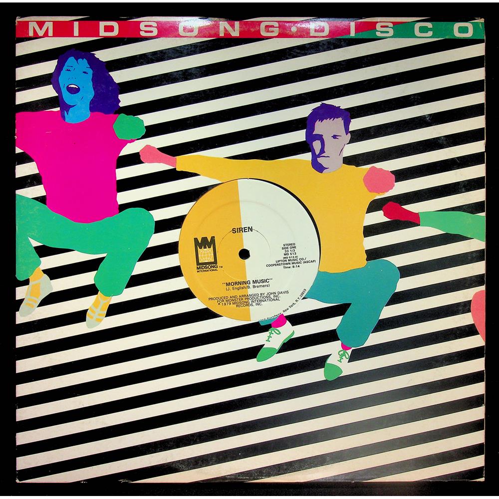 EBOND Siren - Morning Music / Open Up For Love Vinile V056067