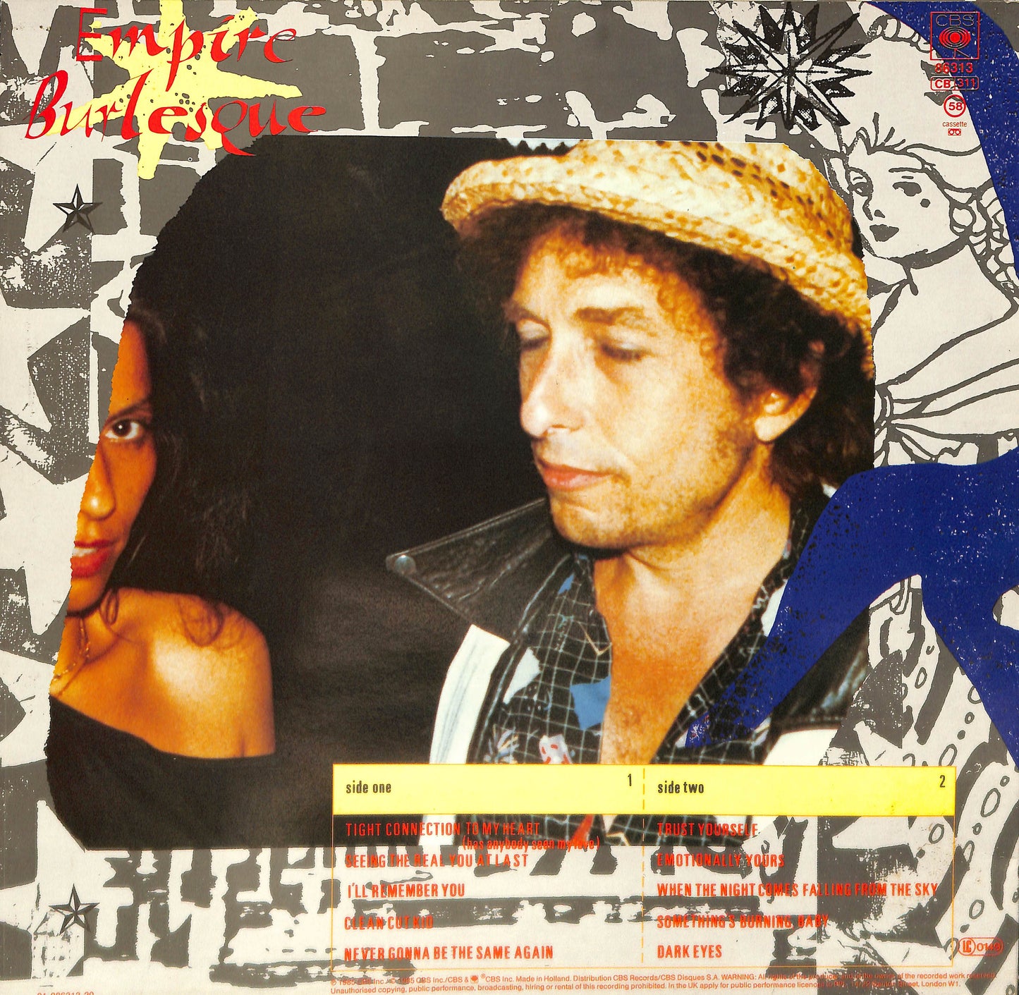 EBOND Bob Dylan - Empire Burlesque Vinile V064048