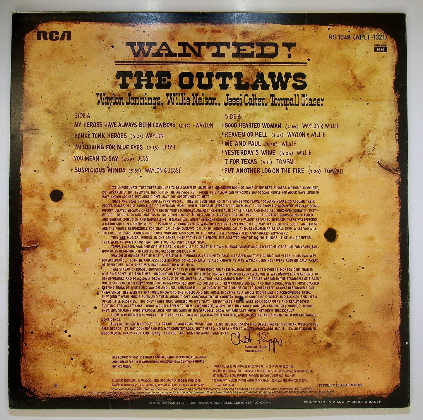 EBOND Wanted! The Outlaws Vinile V064064