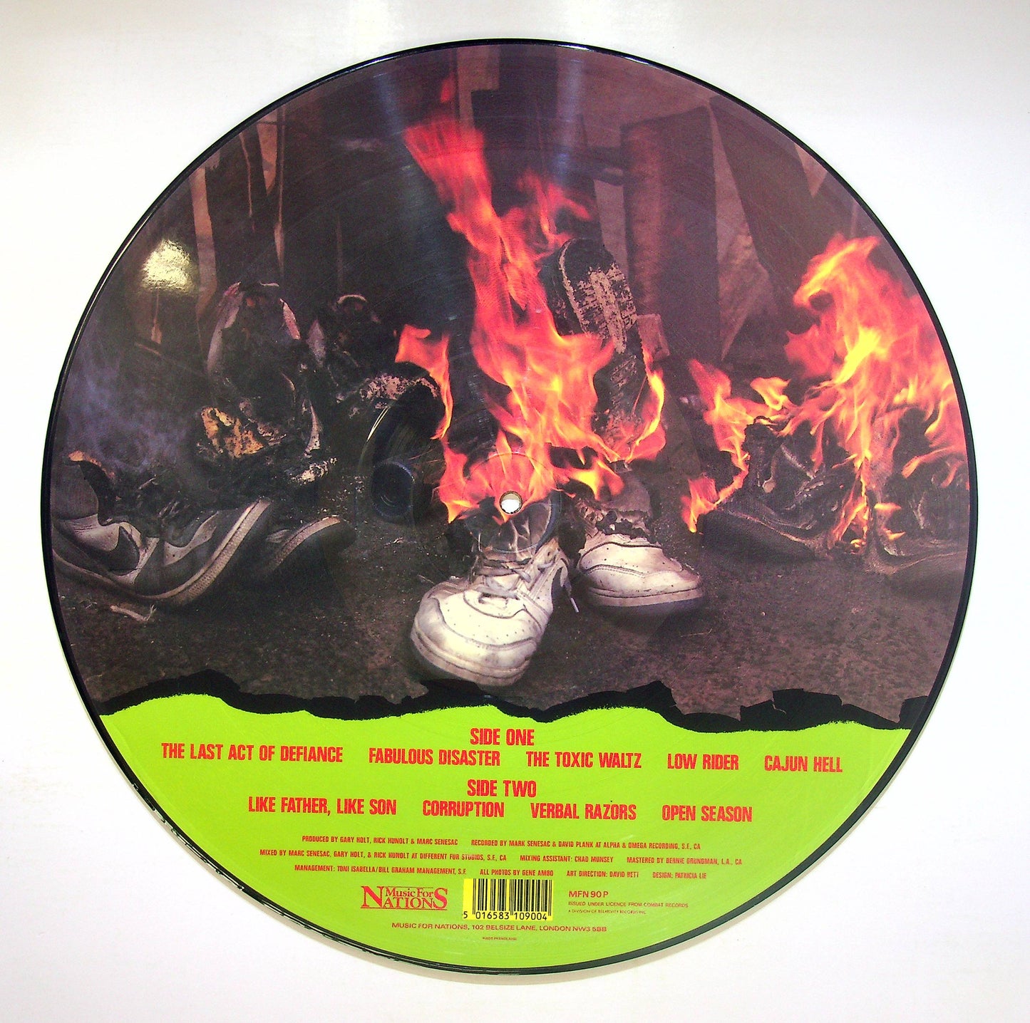 EBOND Exodus - Fabulous Disaster (Picture Disc) Vinile V064083