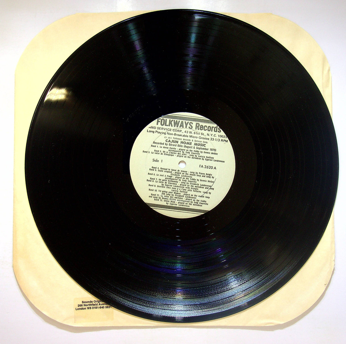 EBOND Various - Cajun Home Music Vinile V064104