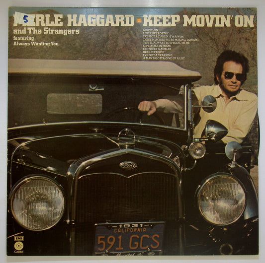 EBOND Merle Haggard And The Strangers - Keep Movin' On Vinile V064120