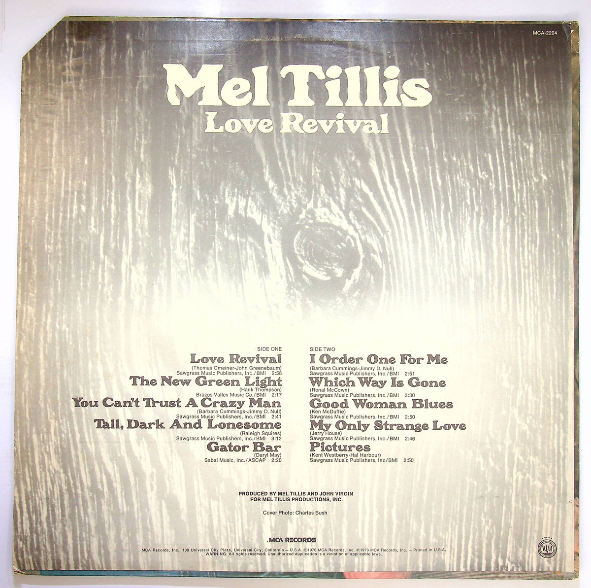 EBOND Mel Tillis - Love Revival Vinile V064125