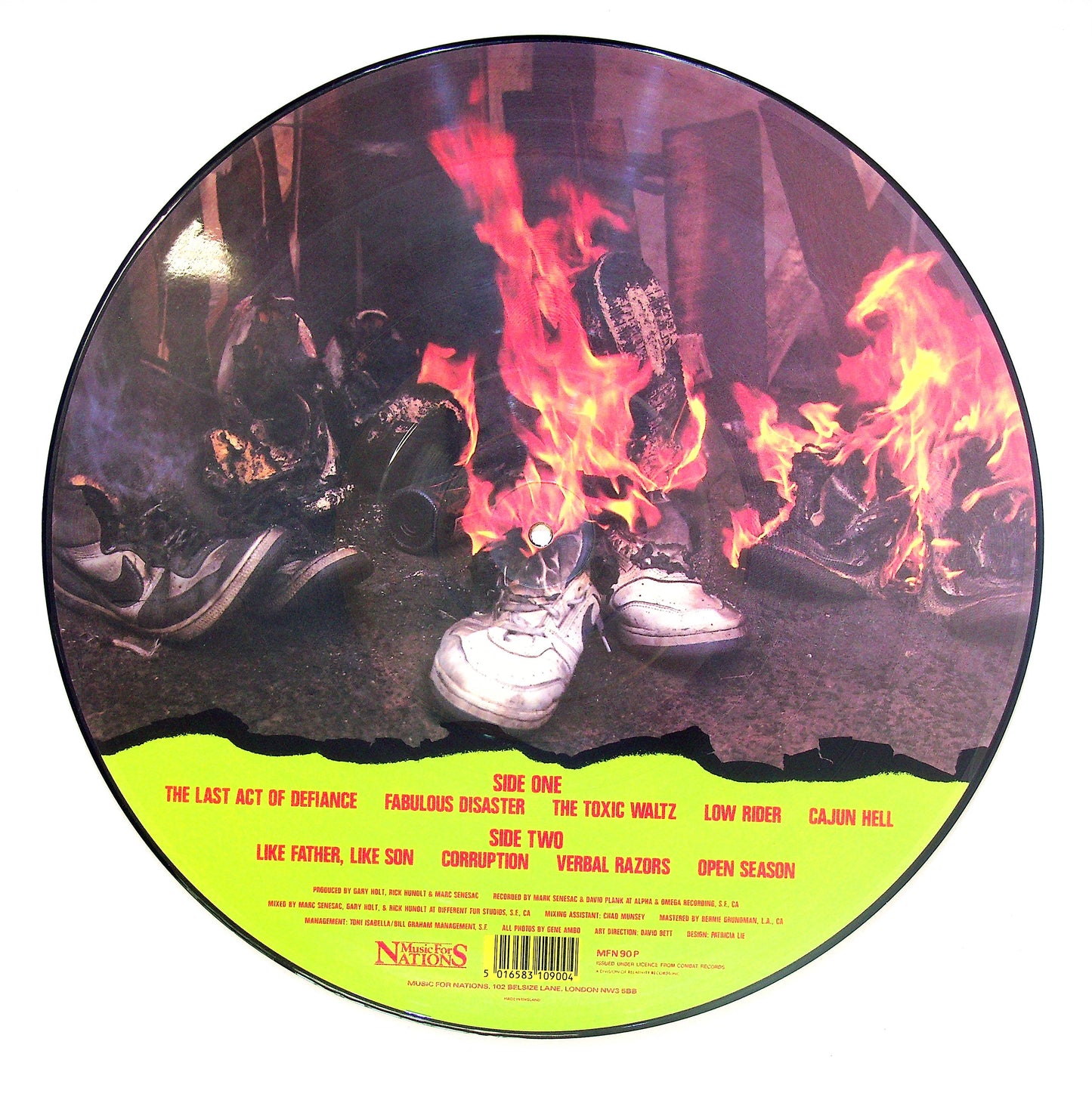 EBOND Exodus - Fabulous Disaster Picture Disc Vinile V065000