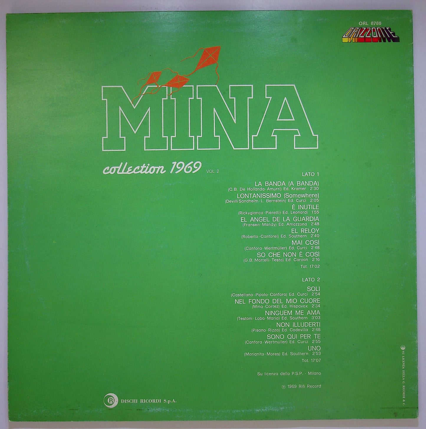 EBOND Mina - Collecton 1969 Vol 2 Vinile V065034