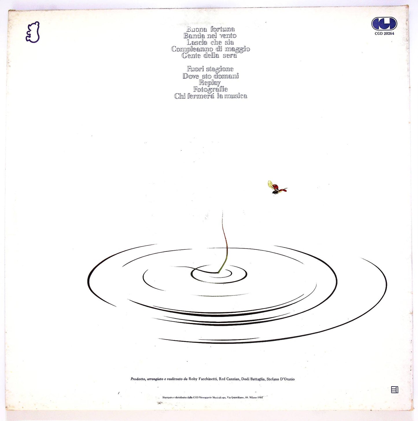 EBOND Pooh - Buona Fortuna Vinile V065035