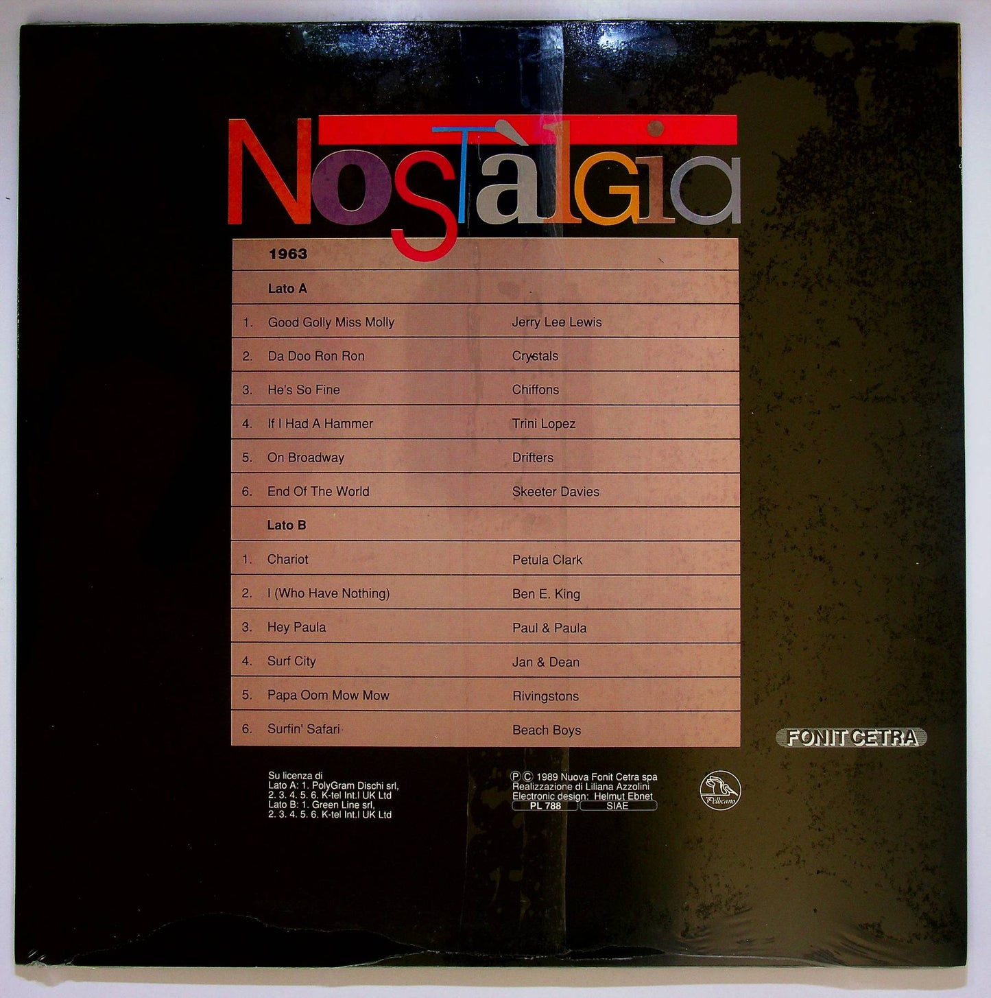 EBOND Various - Nostalgia '63 Vinile V065036