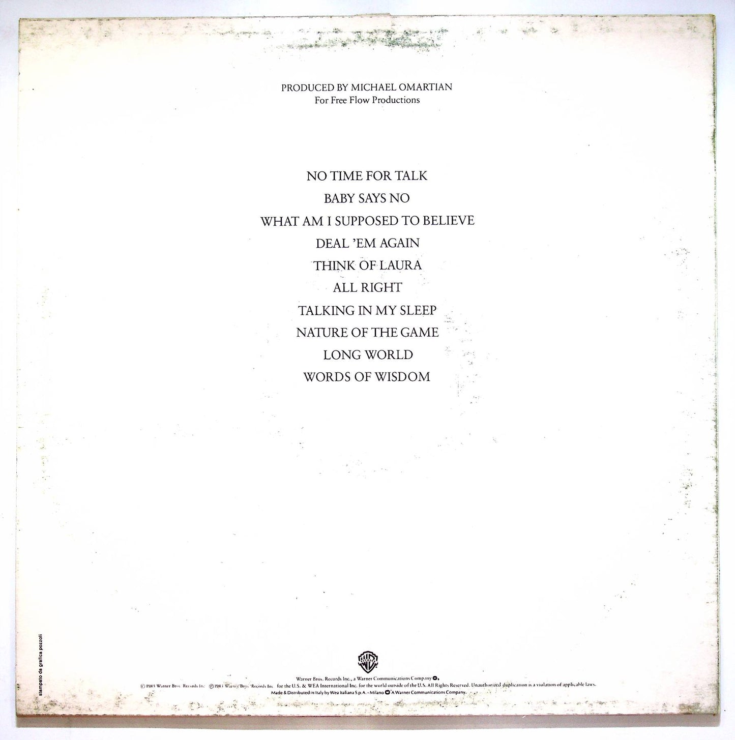 EBOND Christopher Cross - Another Page Vinile V065062