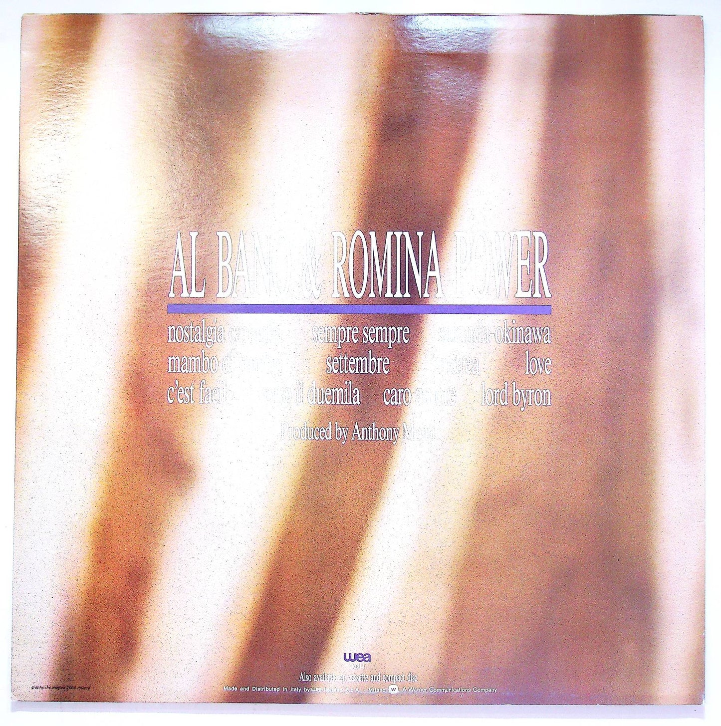 EBOND Al Bano & Romina Power - Sempre Sempre Vinile V065067
