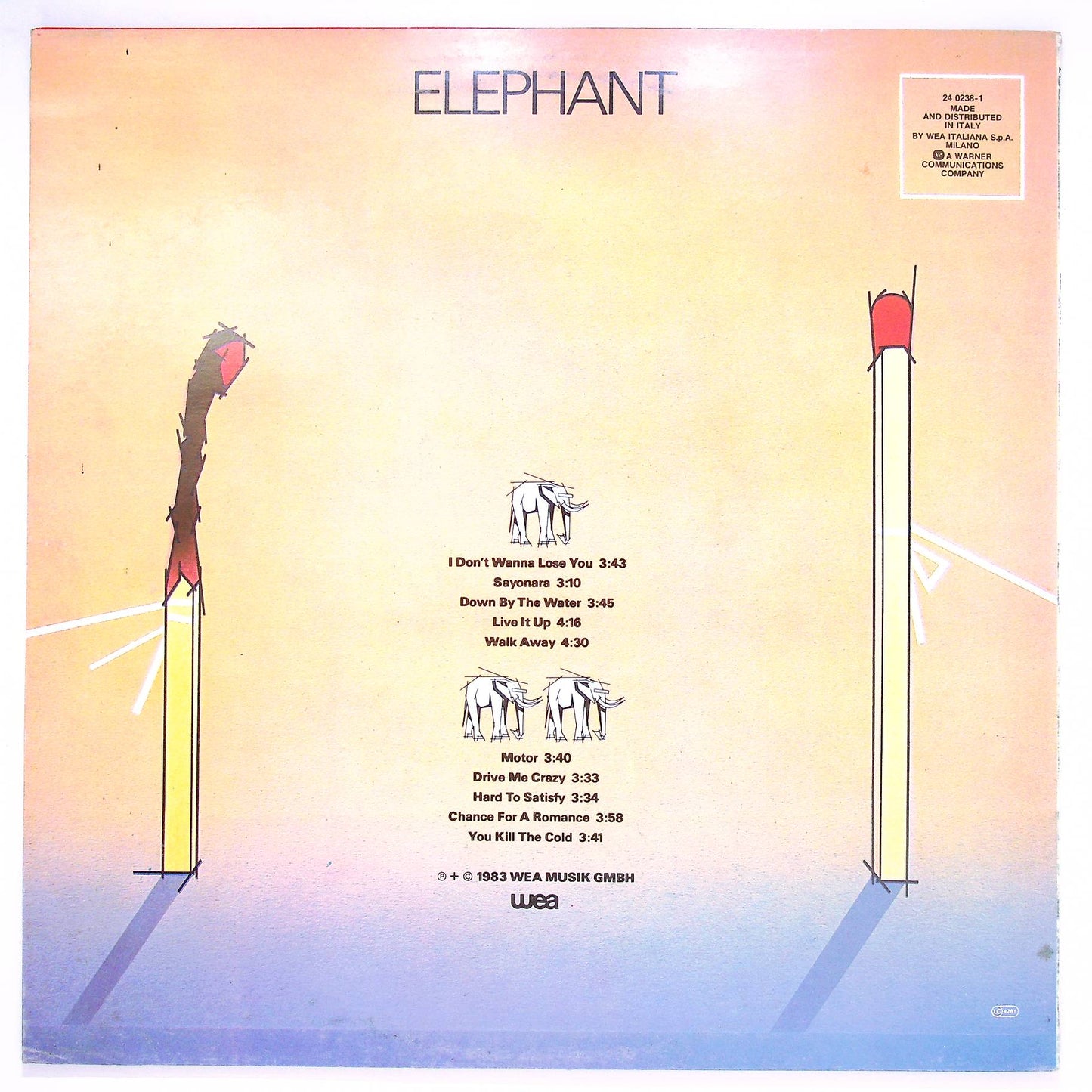 EBOND Elephant - Elephant Vinile V065090