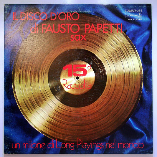 EBOND Fausto Papetti - 15a Raccolta Vinile V066002