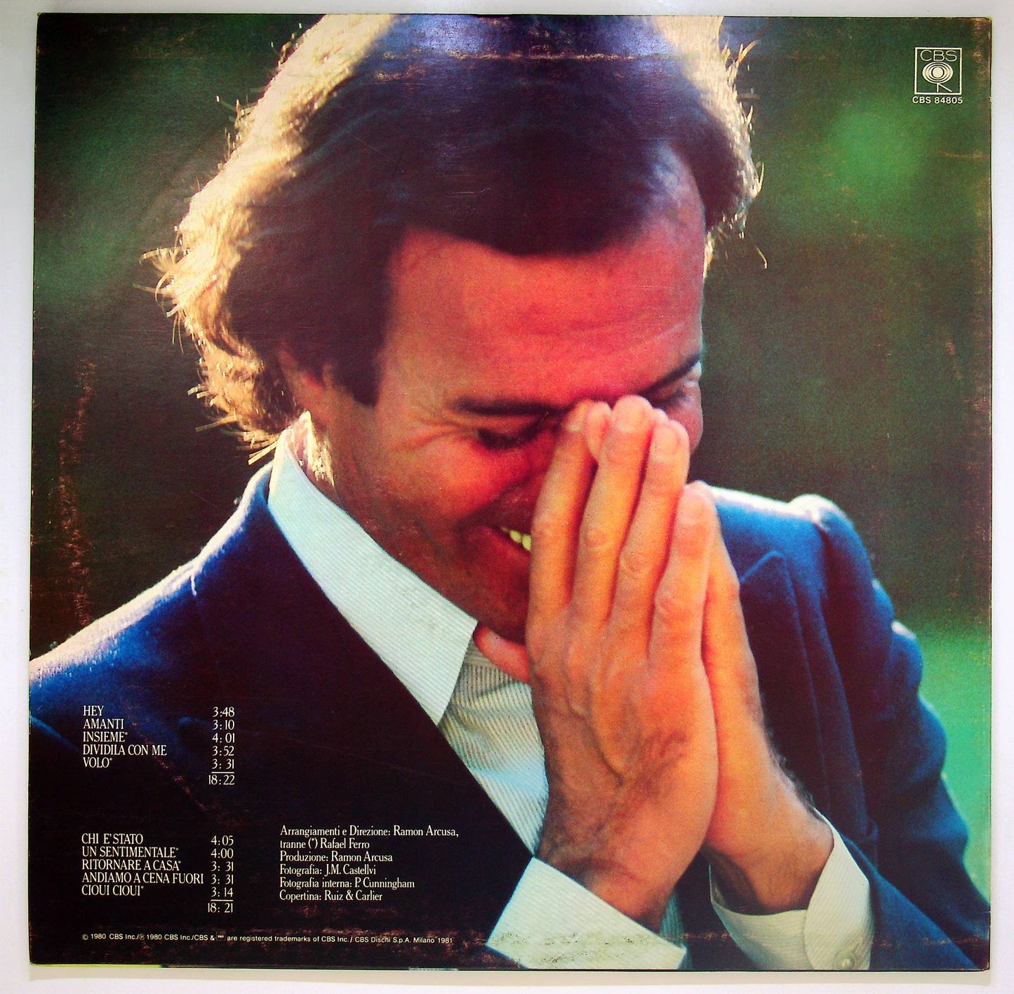 EBOND Julio Iglesias - Amanti Vinile V066039