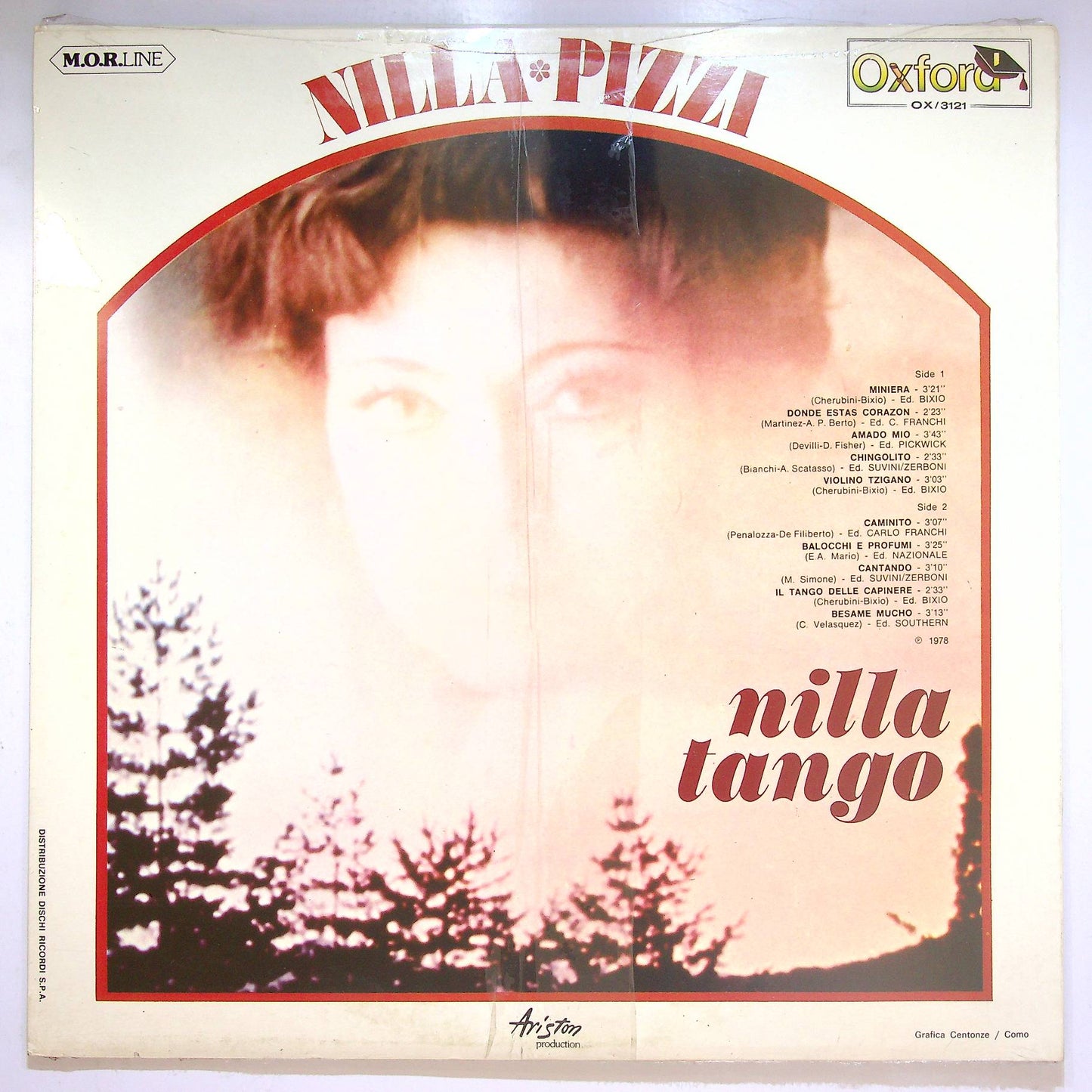 EBOND Nilla Pizzi - Nilla Tango Vinile V066053