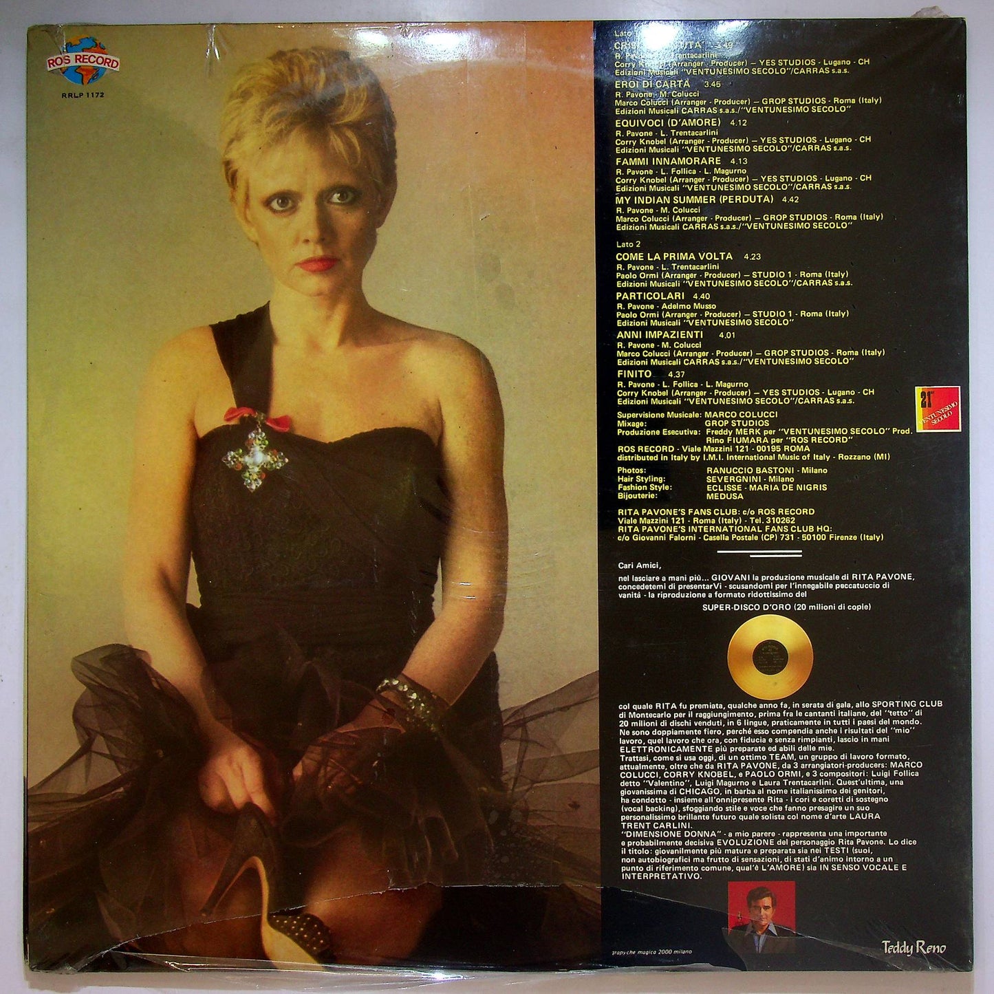 EBOND Rita Pavone - Dimensione Donna Vinile V066054