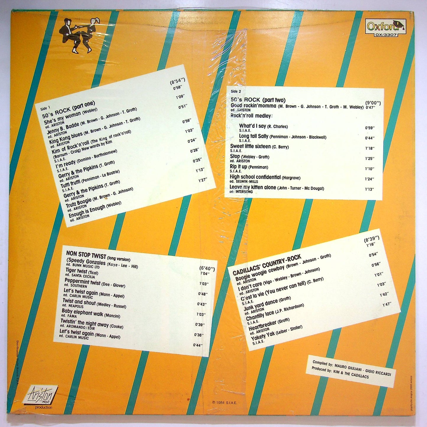 EBOND Kim & The Cadillacs - The Best Of The 50's Vinile V066063