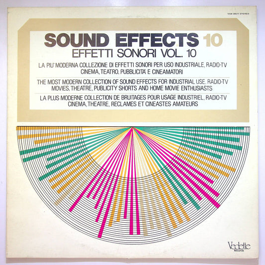 EBOND No Artist - Sounds Effects 10 - Effetti Sonori Vol. 10 Vinile V066068