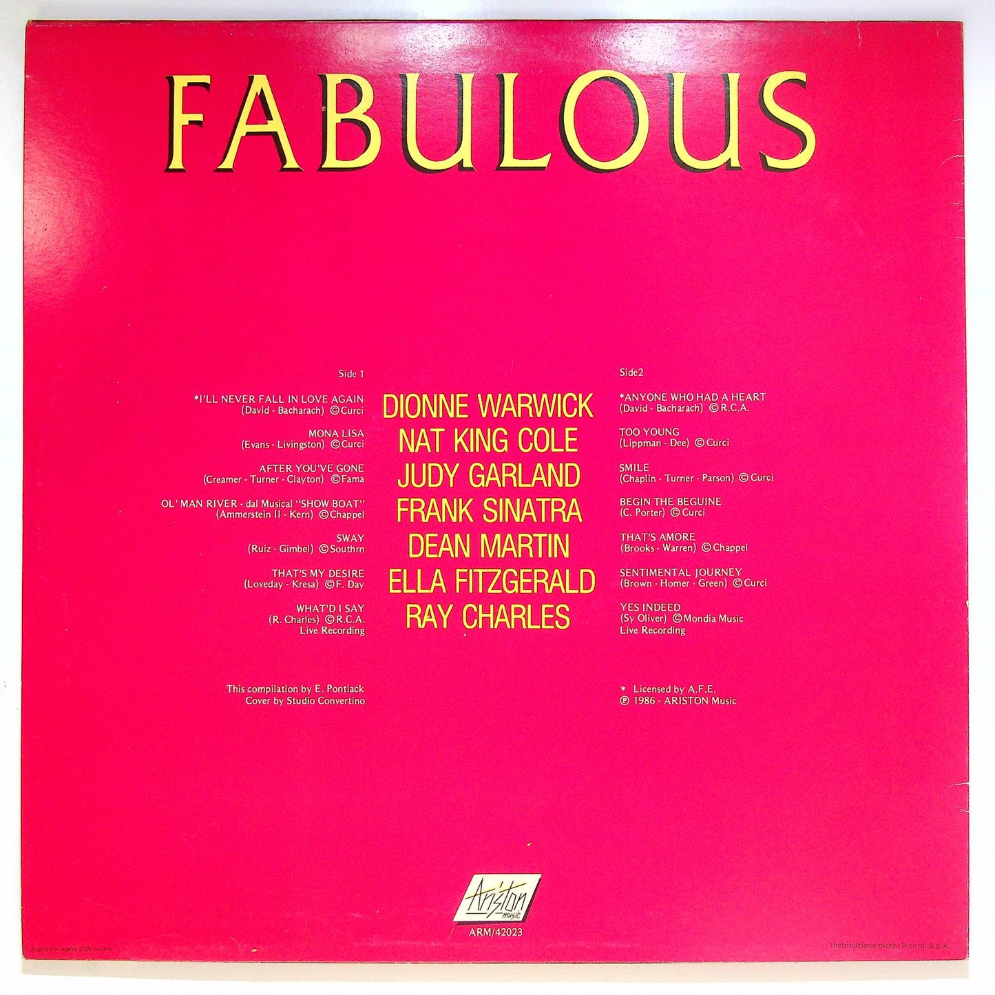 EBOND Various - Fabulous Vinile V066082