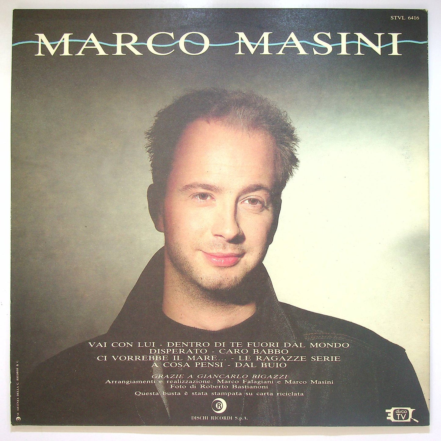 EBOND Marco Masini - Marco Masini Vinile V066084