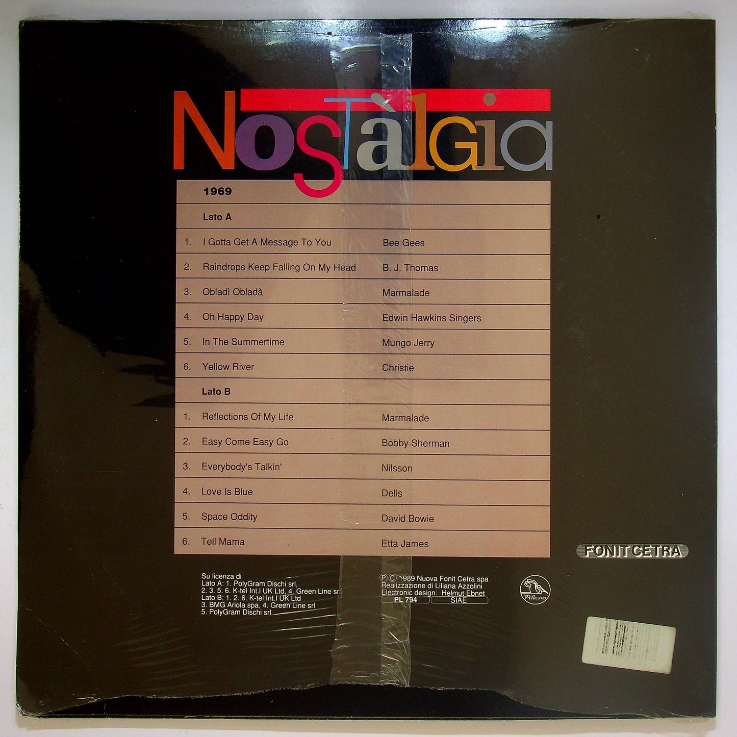 EBOND Various - Nostalgia '69Vinile V066091