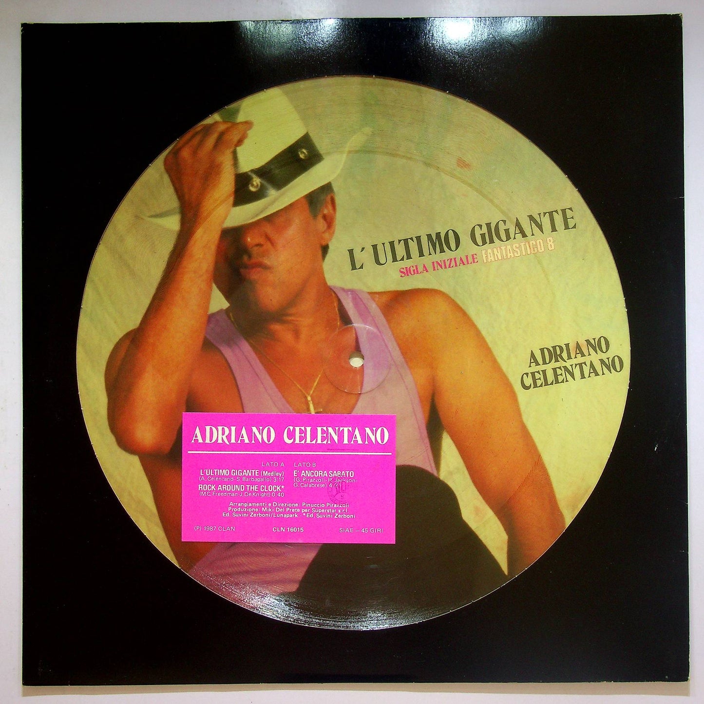 EBOND Adriano Celentano - L'Ultimo Gigante / E' Ancora Sabato Vinile V066106