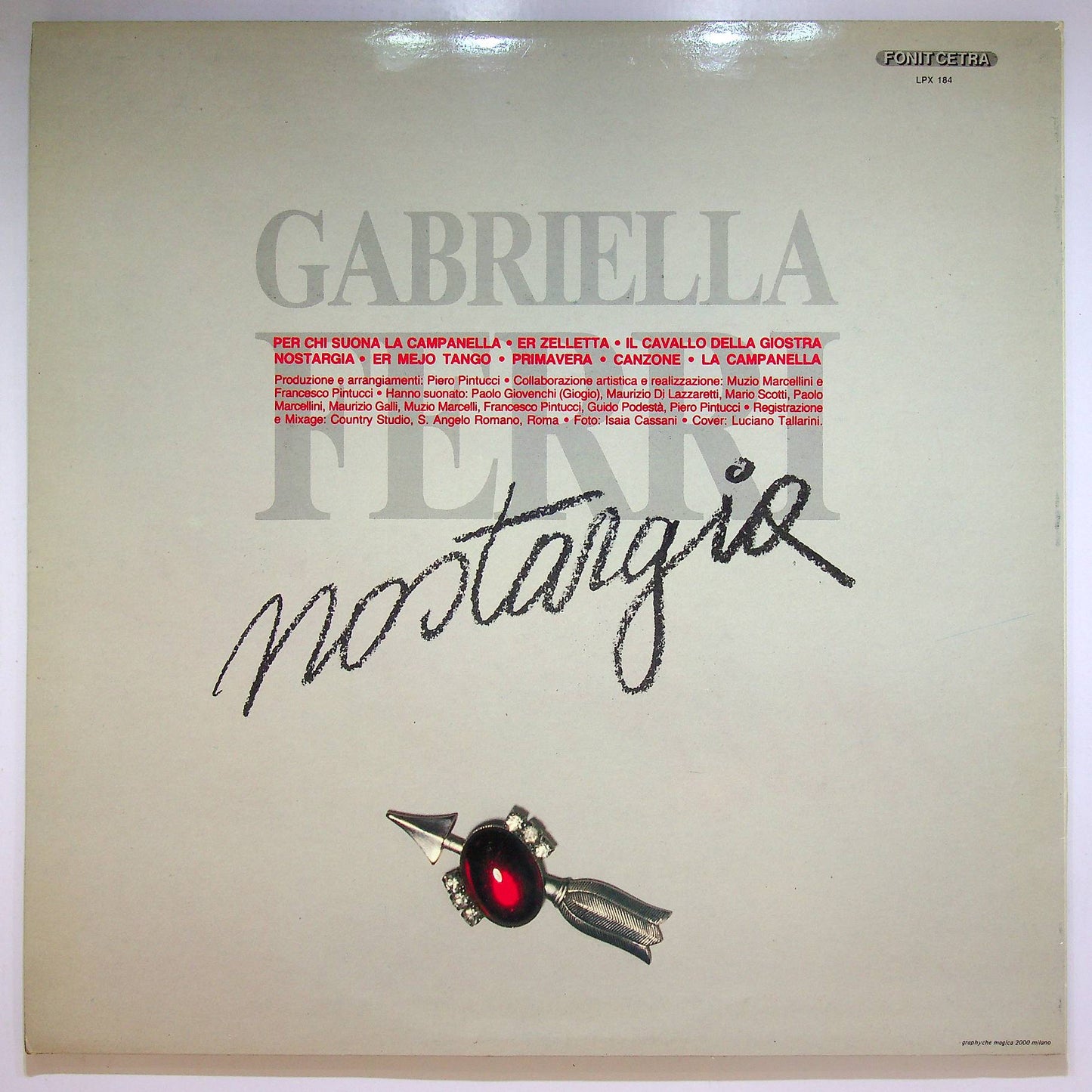 EBOND Gabriella Ferri - Nostargia Vinile V066135
