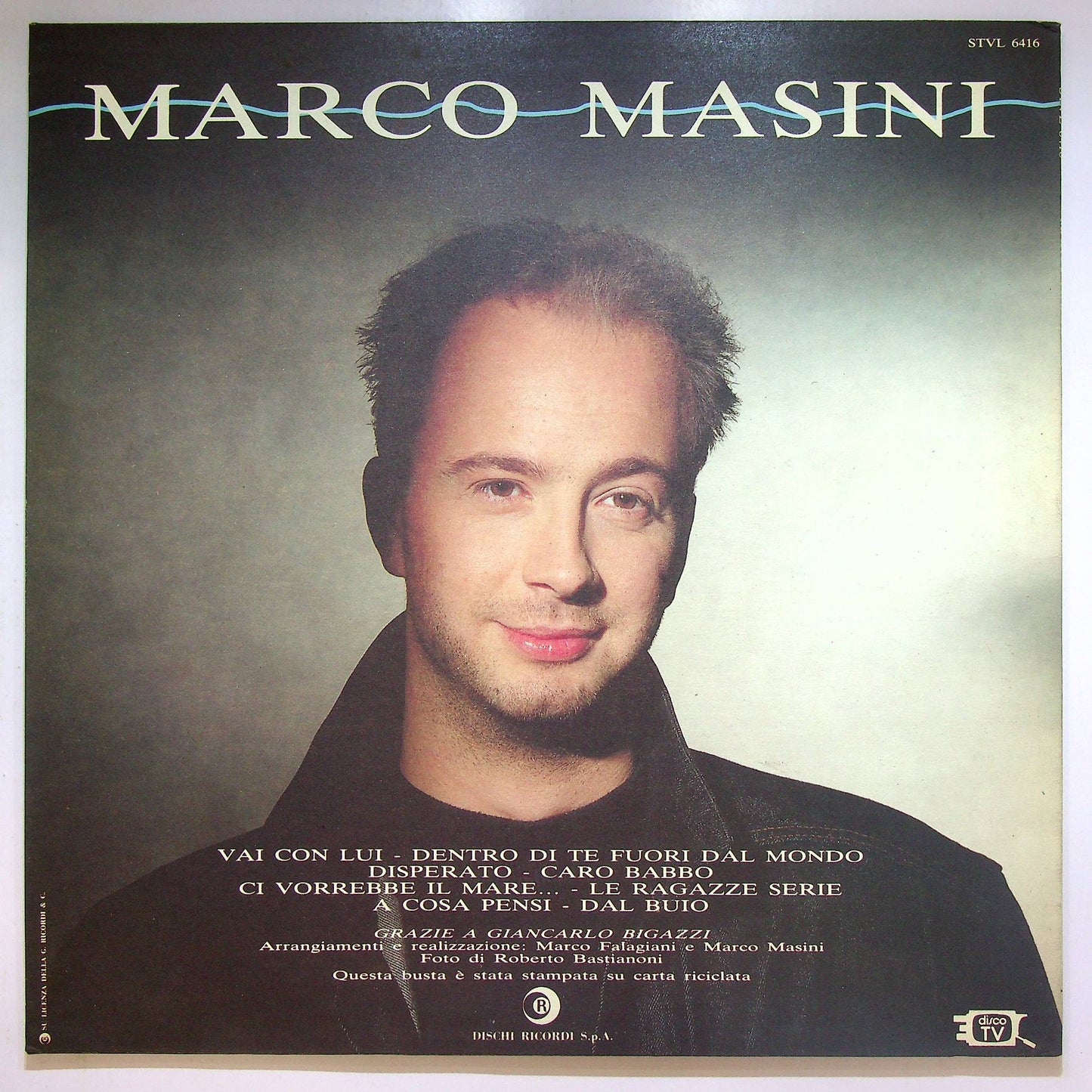 EBOND Marco Masini - Marco Masini Vinile V067012