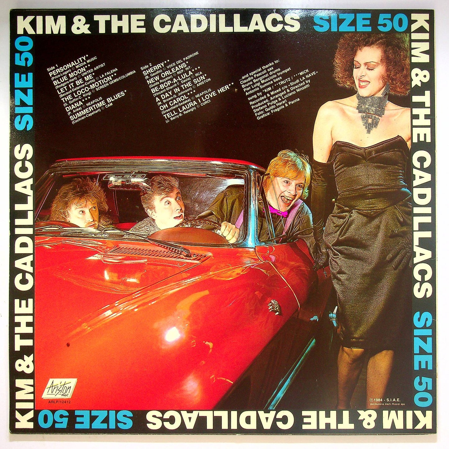 EBOND Kim & The Cadillacs - Size 50 Vinile V067028