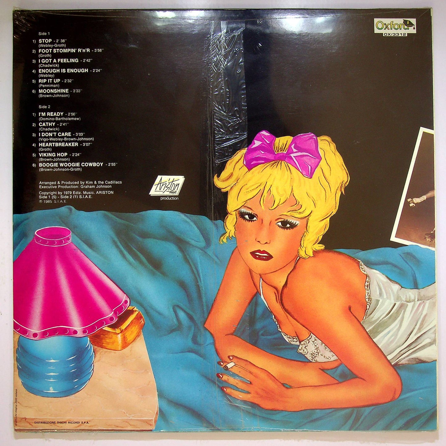 EBOND Kim & The Cadillacs - Rock 'N' Rollers Vinile V067029