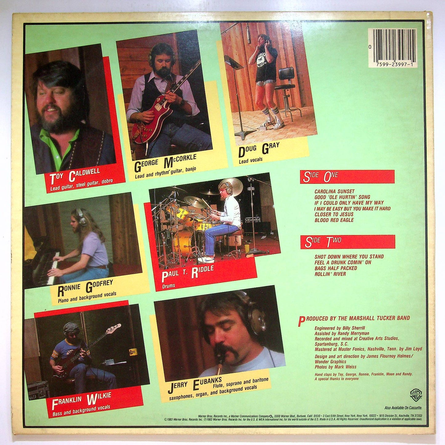 EBOND The Marshall Tucker Band - Greetings From South Carolina Vinile V067042