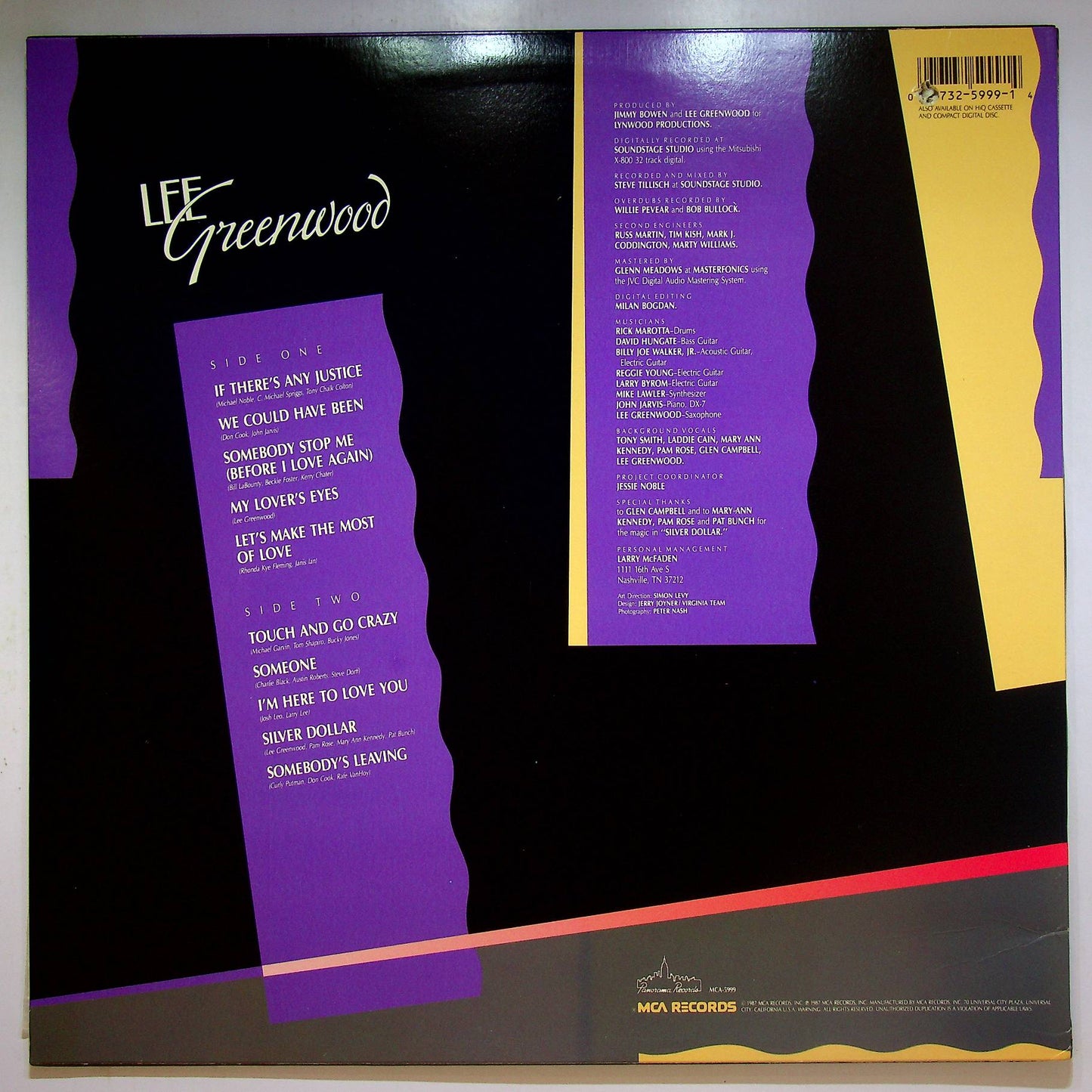EBOND Lee Greenwood - If There's Any Justice Vinile V067047