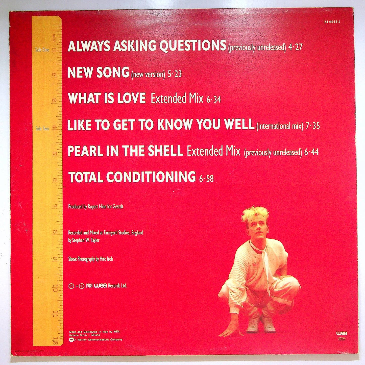 EBOND Howard Jones - The 12'' Album Vinile V067049