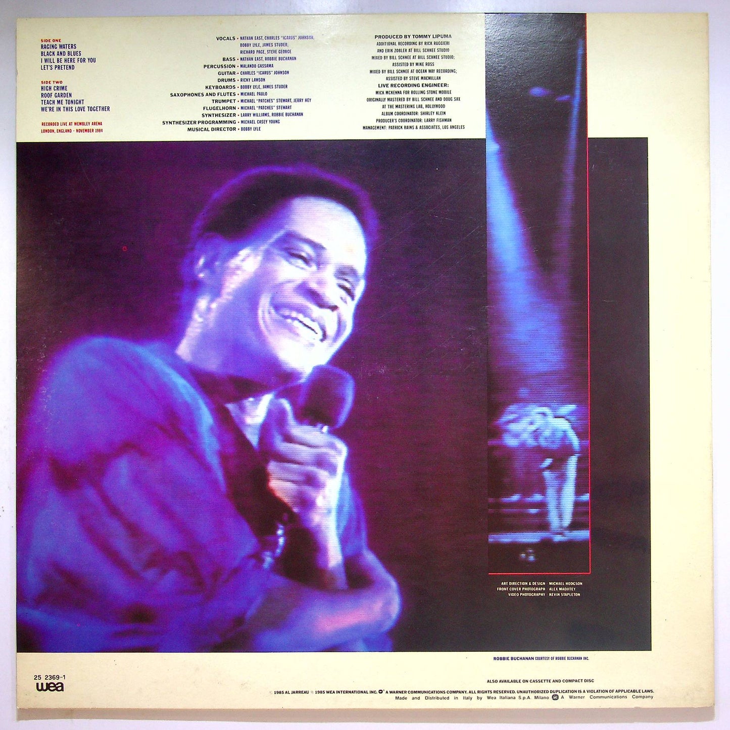 EBOND Al Jarreau - In London Vinile V067051